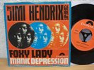 JIMI HENDRIX EXPERIENCE - FOXY LADY - MANIC DEPRESSION 1967 GERMAN POLYDOR