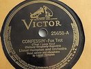 Lionel Hampton -  78rpm single 10-inch - VICTOR #25658 Drum Stomp