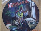 MARILLION - SCRIPT FOR A JESTERS TEAR LP PICTURE DISC. UN-PLAYED. SAMPLE STICKER