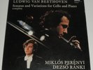 HUNGAROTON SLPX 11928-30 BOX 3 LP MIKLOS PERENYI RANKI BEETHOVEN SONATAS CELLO