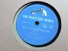 78 rpm Elvis Presley - Blue Moon/ I Don't Care If The Sun Don't Shine  - UK HMV