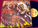 IRON MAIDEN - THE NUMBER OF THE BEAST - EL NUMERO DE LA BESTIA - RARE -URUGUAY