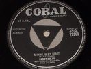 Buddy Holly:   Raining in my Heart   UK  1958  45-Q-72360  Tri centre EX+  7
