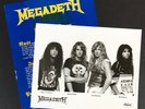 MEGADETH Rust In Peace RARE ORIGINAL PRESS KIT 1990 Capitol Metallica Mustaine