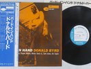 DONALD BYRD BYRD IN HAND BLUENOTE GXK 8124 Japan OBI VINYL LP
