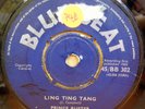 PRINCE BUSTER WALK ALONG / LING TING TANG OG UK BLUE BEAT 7