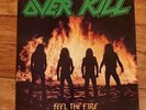 Overkill Feel the fire 1985 LP Vinyl Schallplatte N 0035