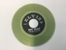 Elvis Presley 45rpm ( My Way - studio take / Live version ). Opalescent vinyl.