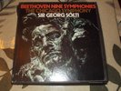 SOLTI : BEETHOVEN  NINE SYMPHONIES 9 LPs - The Chicago Symphony sir georg solti