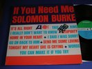 SOLOMON BURKE LP: IF YOU NEED ME 1st USA STEREO green Atlantic SD 8085 = 3 Days