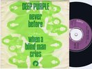 DEEP PURPLE Never Before Danish 45PS 1972