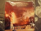 QUEEN  ON FIRE LIVE AT THE BOWL TRIPLE VINYL LP. L/E. NEAR MINT CONDITION.