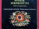 Dvorak: Symphony No. 4 - Carlo Maria Giulini **Columbia SAX 2461 ED1 LP**