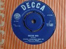 RARE DOCTOR WHO BBC RADIOPHONIC WORKSHOP 1964 DECCA UK 45 VG+