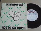 S-driver - You're So Dumb 1977 UK 45 CHISWICK PUNK/KBD