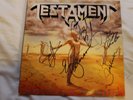 Testament  Practice What You Preach Vinyl LP Album 1989 fully signed autographed