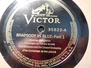 1927 George GERSHWIN plays Rhapsody in Blue Paul WHiteman Orchestra 78