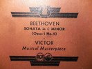 1934 PIATIGORSKY Cello ARTUR SCHNABEL Piano Beethoven Sonata G Minor Op 5.2 78