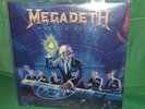 Megadeth Rust In Peace *Sealed* 180G Translucent Blue Vinyl Limited, 2500 Copies