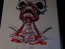SUPER RARE-QUEEN-THE EYE-DEATH ON TWO LEGS-ORIG HAND SIGNED MAY/DEACON/TAYLOR