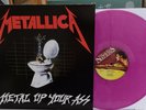 Metallica LP Metal Up Your Ass Pink Vinyl Pre Kill 'Em All
