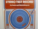 Stereo Test Record Vinyl LP w/Instruction Manual 1978 Stereo Review SRT14 NM