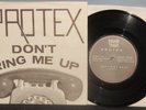 PROTEX 1978 UK PUNK 45 DON'T RING ME UP W/PS & INSERT NM/VG+ ROUGH TRADE NR
