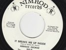 CROSSOVER 45 RPM HERMAN GEORGE ON NIMROD RECORDS - SOUND CLIP AVAILABLE