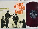 BEATLES A HARD DAY'S NIGHT ODEON OP-8147 Japan Red Vinyl VINYL LP