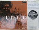 Decca SXL 2314 ED1, Del Monaco* Tebaldi* Verdi* Karajan* Otello, Vienna PO NMVG+
