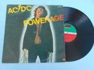 AC/DC ACDC POWERAGE LP RARE MEXICAN VARIATION COVER YELLOW LETTERS ON TITLE