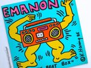 ORIGINAL 1986 KEITH HARING ART COVER BABY BEAT BOX VINYL LP VERY RARE