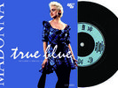 MADONNA RARE TRUE BLUE HOLIDAY 45TRS SINGLE WITH BOOKLET