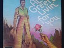 AL GREEN Livin For You LONDON WHITE 1973 8464 UK 1st Press 1W/1W VINYL LP SOUL