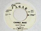 Keith Zeller-Carry Mae/Yellow Bird-ORIGINAL Rockabilly PROMO 45-NEAR MINT