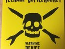 Teenage Bottlerocket Warning Device Yellow/Black Splatter Vinyl Punk RSD Rare