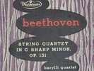 BEETHOVEN SQ Op.131 BARYLLI QUARTET Westminster WL-5144 First Maroon Label UM1