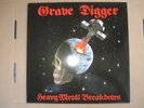 GRAVE DIGGER - Heavy metal breakdown LP rare ORG Germany Noise