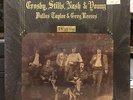 NM Crosby Stills Nash & Young “Deja Vu” LP • shrink/hype sticker