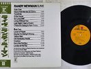 RANDY NEWMAN LIVE REPRISE P-8156R Japan OBI VINYL LP