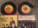 The Beatles Ticket To Ride/Yes It Is and She's a Woman / I feel fine w/ps 45s