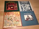 David Grisman 4 LPs include Old In The Way (w/Gerry Garcia), Acoustic Christmas
