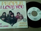 People-I Love You- mexico single EP Promo Record CAPITOL