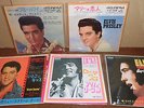 Elvis Presley 5 Japan Victor RCA singles Moody Blue I'm Leavin' Kissin' Cousins