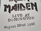IRON MAIDEN LIVE AT DONINGTON LIVE TRIPLE VINYL LP NMNM