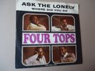 ASK THE LONELY - FOUR TOPS - MOTOWN 45rpm + PICTURE SLEEVE - NORTHERN SOUL