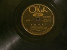 LONNIE JOHNSON & CLARENCE WILLIAMS Wipe It Off / Monkey & Baboon Okeh 10