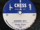 Muddy Waters - Manish Boy / Young Fashion Ways - Chess Blues 78 VG+ Mannish