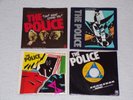 The Police + Sting + Copeland + Summers 45 RPM singles with picture sleeves