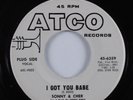 Pop Psych 45 SONNY & CHER I Got You Babe ATCO VG+ promo HEAR